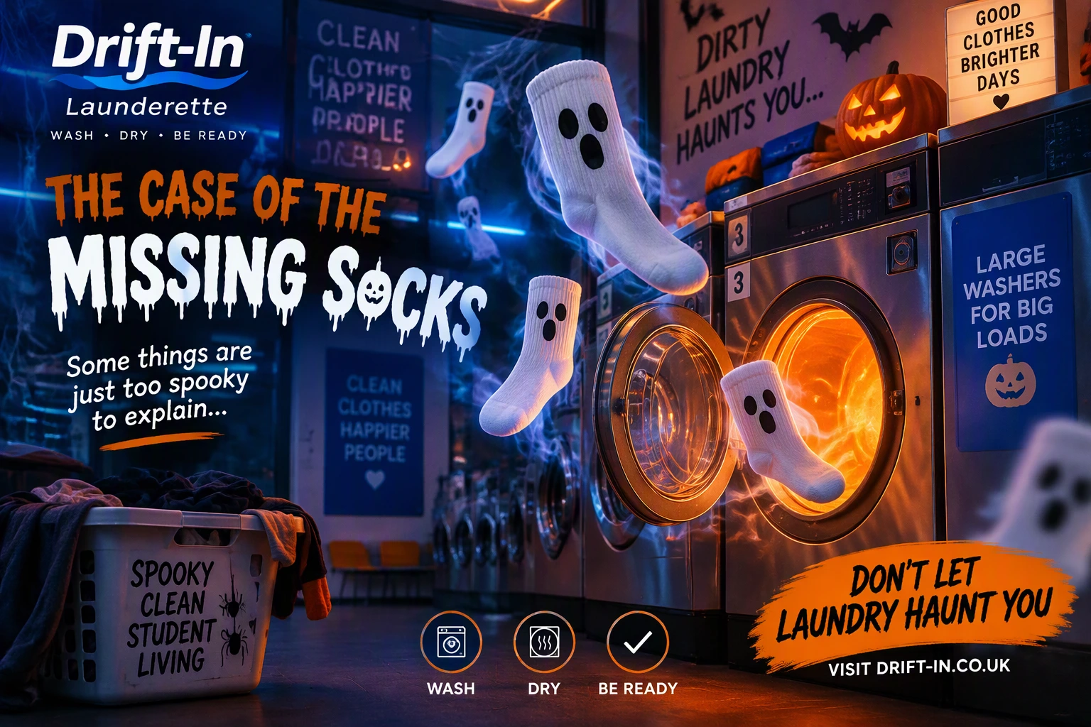 Don't Let Laundry Haunt You