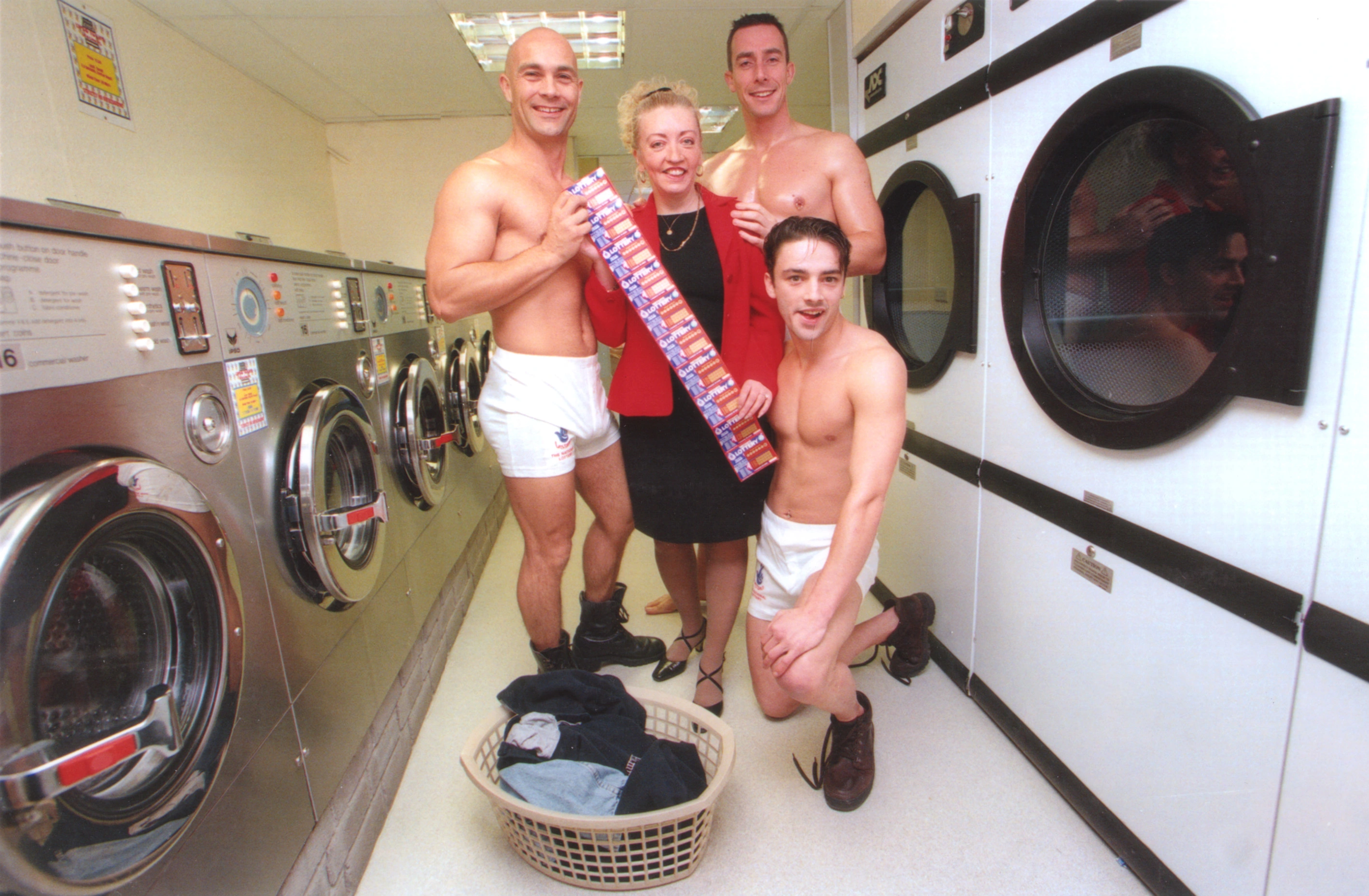 Interior of Drift-In Laundrette